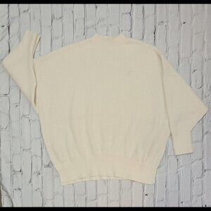 Cozy Cream Victoria's Secret Mock Neck Sweater XS #Cozy